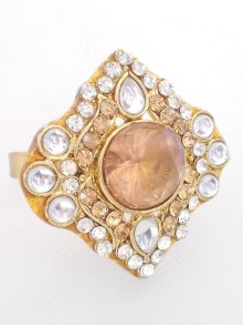 Kundan Finger Ring